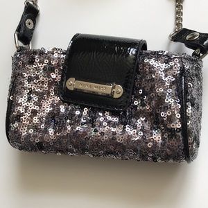 Nine West sequined crossbody mini bag